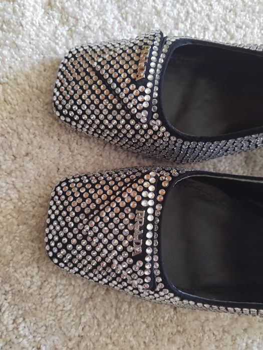 Prada сандали с камъни