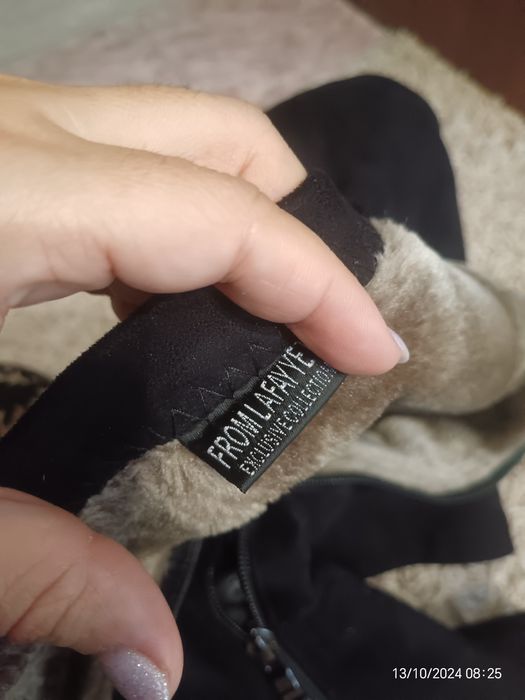 Продам сапоги зимние замшевые