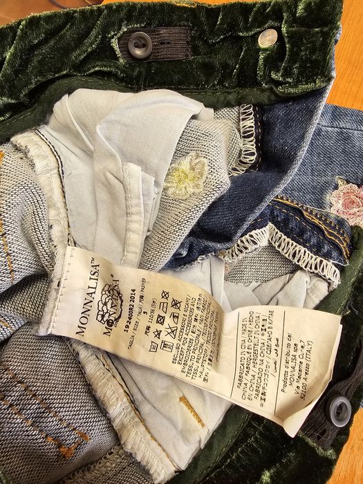 Дънки момиче Monnalisa 5-6 год. два модела