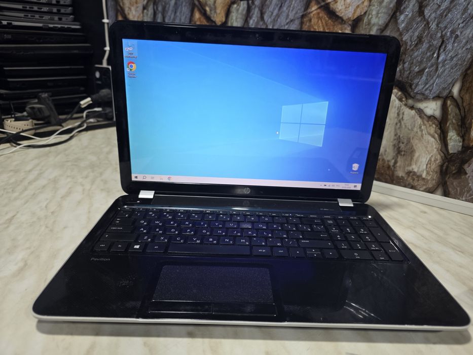 Ноутбук HP + SSD 128gb + ОЗУ 8гб