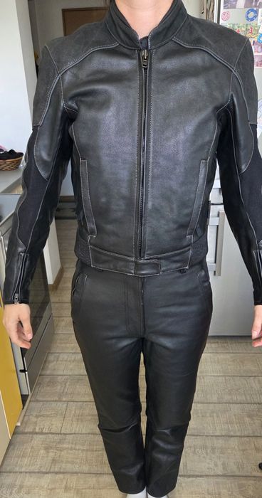 Costum moto de dama din piele Akito
