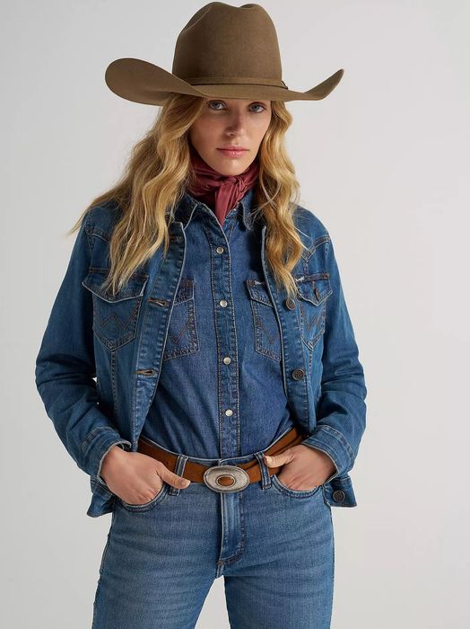 Wrangler Retro Дамско дънчено яке
