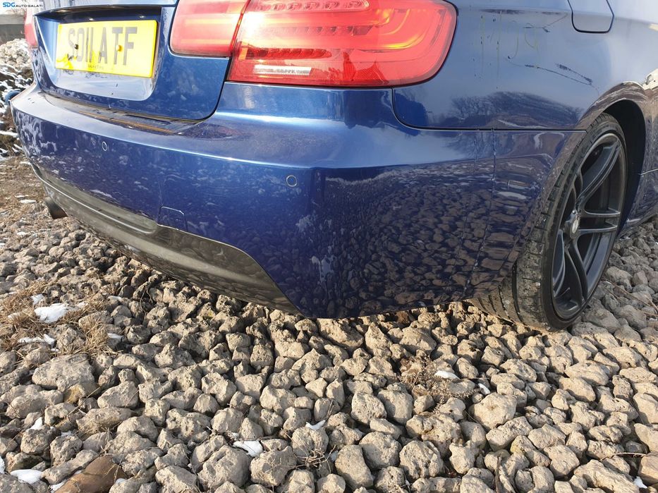 Bara Spoiler Spate M cu Locas Senzori Parcare BMW Seria 3 E92 2006 - 2013 Culoare 381/5 Le Mans Blau Metallic [K9330]