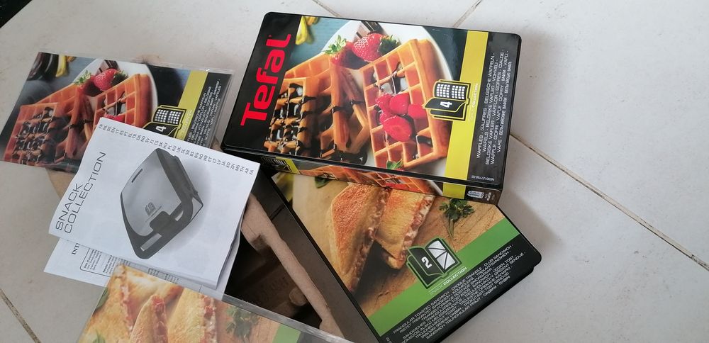 Tefal-Set 4 placi pentru vafe