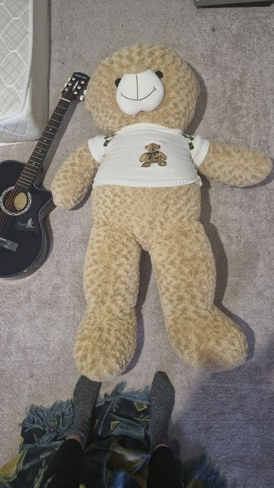 Мишка плюшевый новый