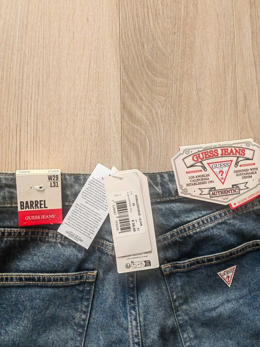 Blugi dama guess barrel jeans