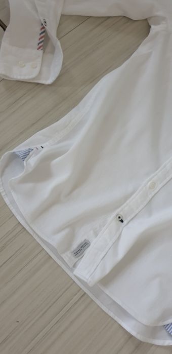 Tommy Hilfiger Pique Cotton Slim Fit / S НОВО! ОРИГИНАЛ! Мъжка Риза!