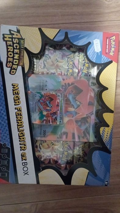 Pokemon mega feraligatr ex box