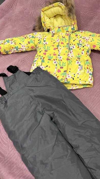 зимний комбинезон для девочки