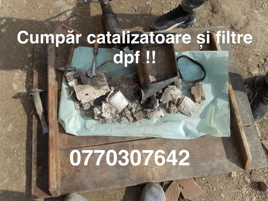 Catalizator si filtru particule recycle