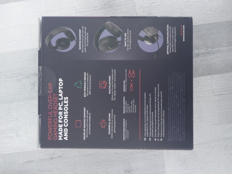 Слушалки gaming Trust GXT489 FAYZO