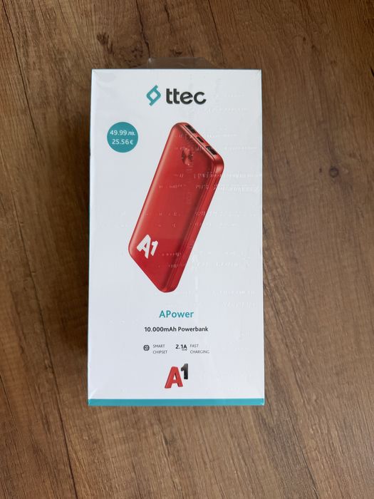 Чисто нов комплект - Redmi 15C Moonlight Blue 128 GB + Powerbank