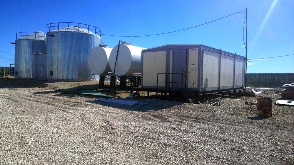 МБР, очистные сооружения контейнерного типа