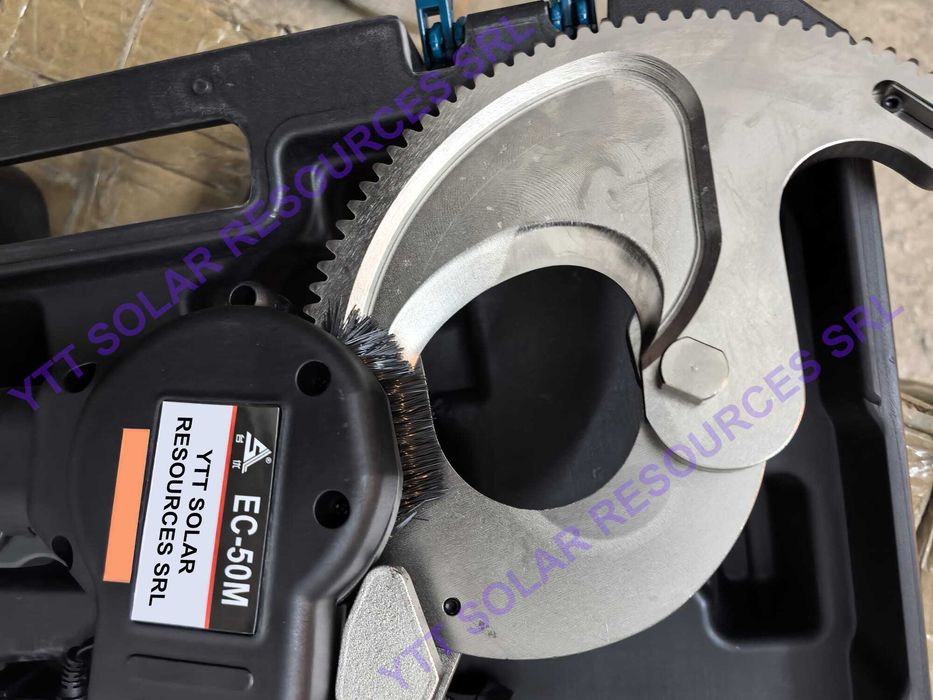 Ratchet / ghilotina / foarfeca electrica pentru taiat cabluri electrice pana la 50mm diametru