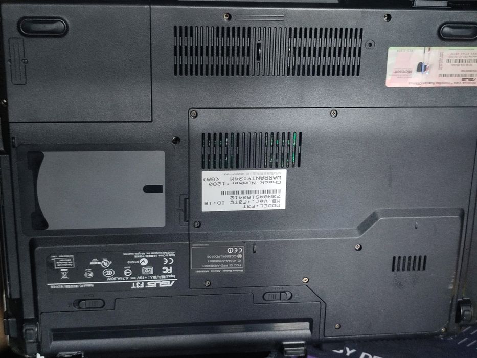 ноутбук asus F3T