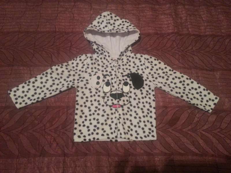Детски суичър за момиченце 101 далматинци - размер 18-24 м.