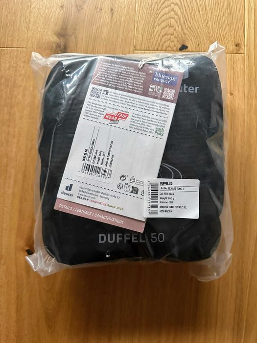 Deuter Duffle 50 - duffle bag / rucsac / geanta sport / voiaj - NOU