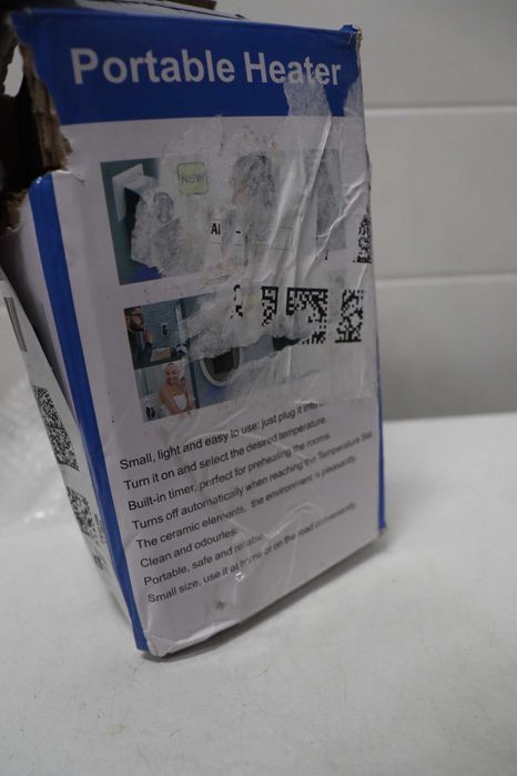 500W вентилаторен нагревател, мини нагревател, дистанционно управление