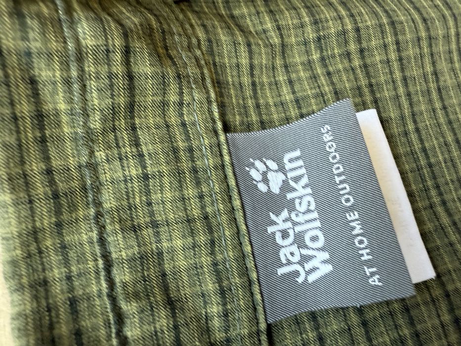 Camasa JACK WOLFSKIN Maneca Scurta Verde Barbati | Marime XL
