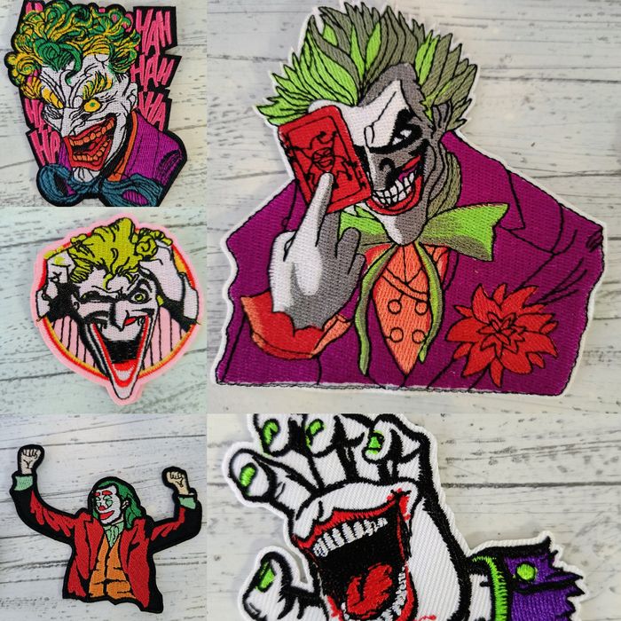 Термозалепващи нашивки / пачове Жокера (The Joker) – За ютия