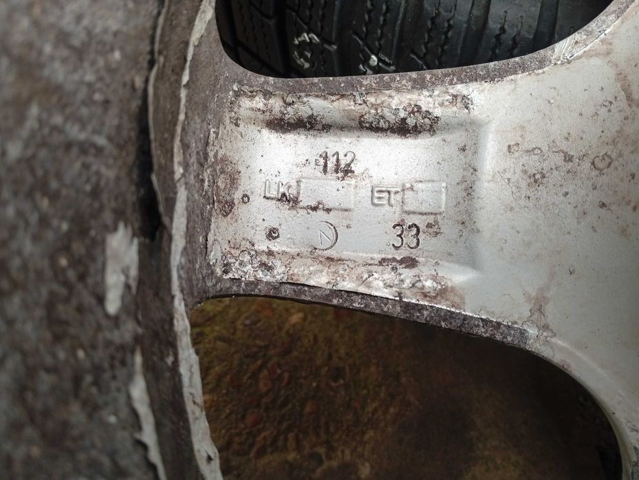 Продавам лети джанти 16-ки 5х112 със зимни гуми Nexen