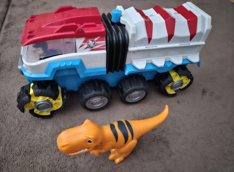 PAW PATROL Dino Rescue Дино патролер с динозавър