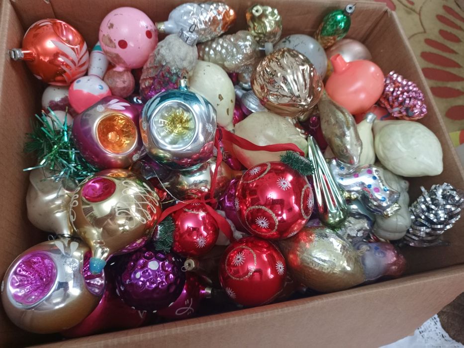 Ёлочные игрушки ссср