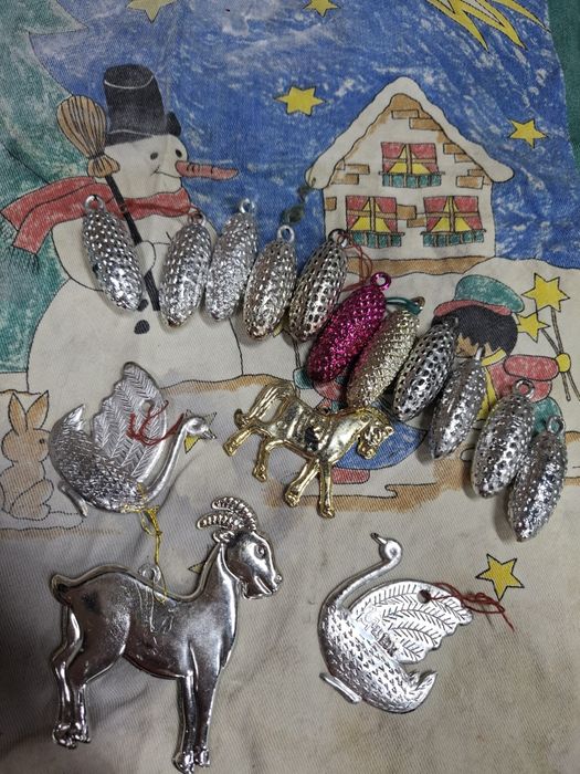 СССР,Новогодние игрушки,со временем СССР