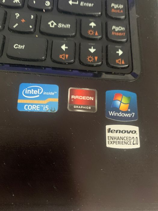 Ноутбук Lenovo рабочий