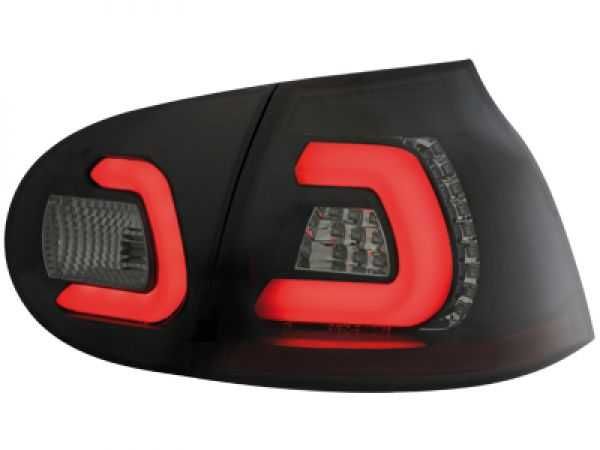 Стопове VW Голф 5 ЛЕД Lightbar Тъмни Опушени Golf 5 LED