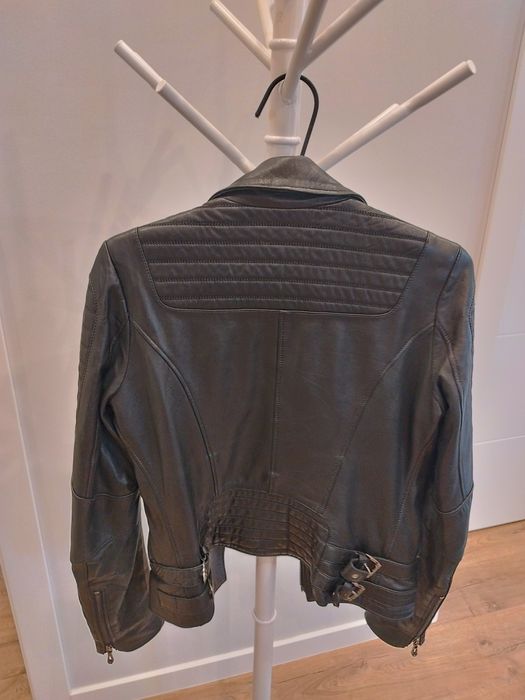 Дамско яке естествена кожа българско производство ,марка MITRON