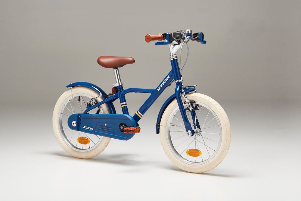 Bicicletă City 900 16'' albastru copii 105 - (SecondHand) Decathlon