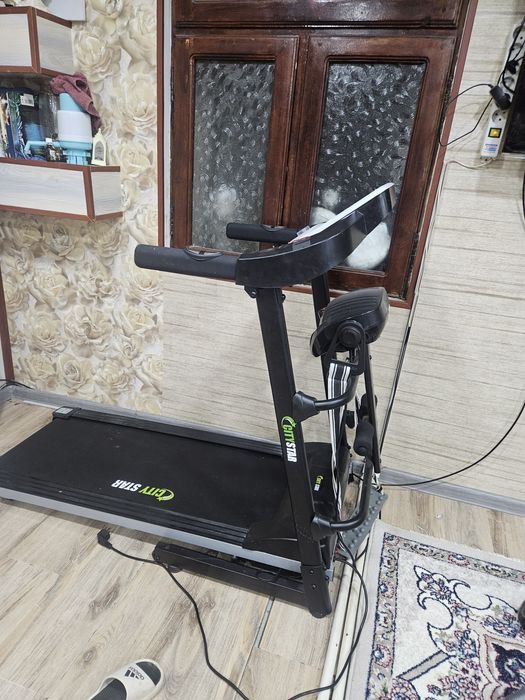 Беговая дорожка с массажором