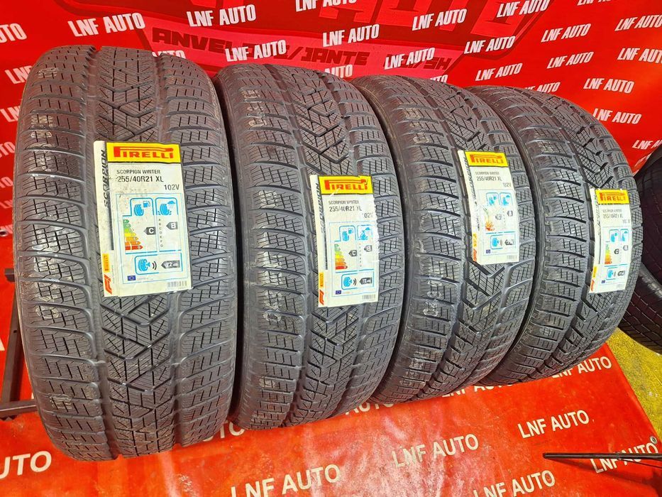anvelope de iarna - 255/40/21 - pirelli - noi - dot 2020 !