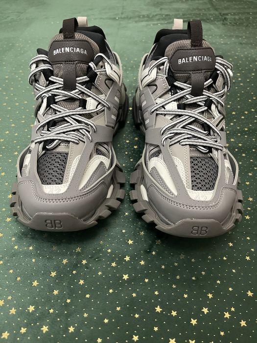 Balenciaga Track Grey White - Gri - Alb