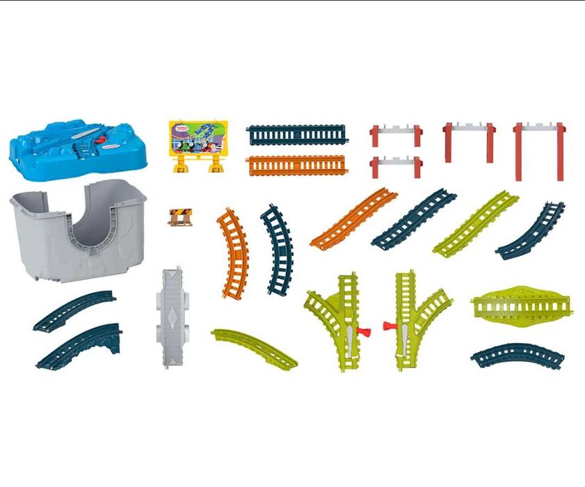 Комплект Thomas & Friends - Кофа с конструктор и релси