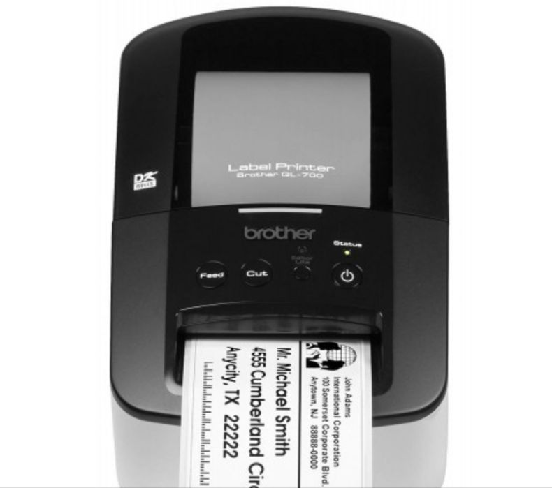 Imprimanta de etichete Brother QL-700, 300DPI, auto-cutter