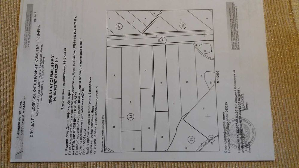 Продава се Земеделски имот в Варна, Възраждане 3 -  кв.м за 2040 €/дка - Снимка #1
