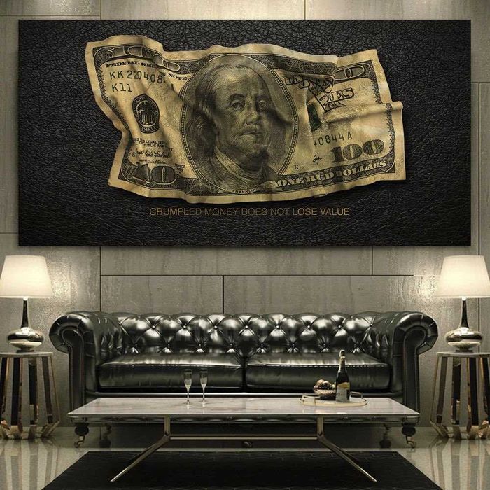 Картина 1.50х1м доллар