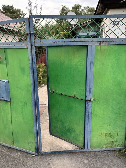 Ворота железные советские