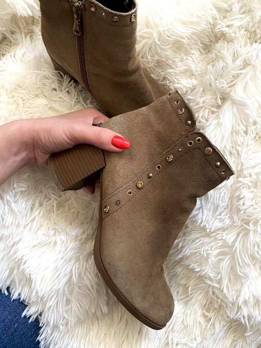 Велурени дамски боти Daniele Gilardo