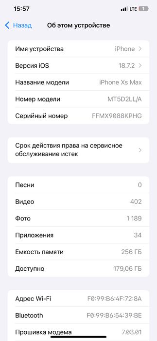 Iphone xs max sotlad 100%