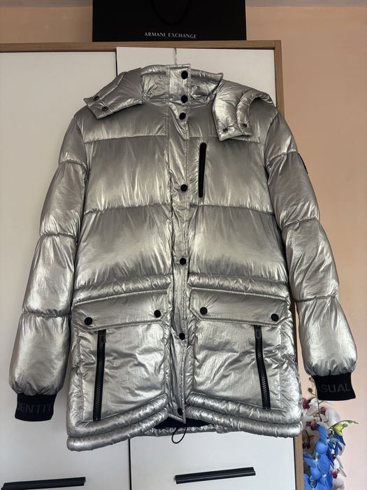 Зимно сребристо яке Comma