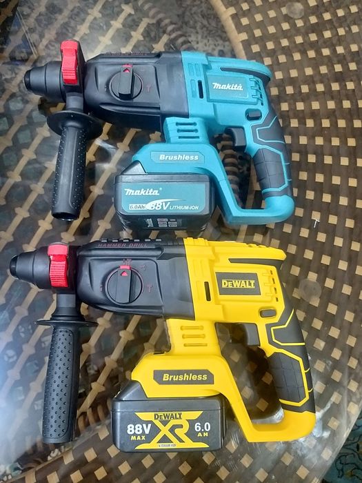 6 в 1 - 5 в 1 - 4 в 1 - 3 в 1 комплект набор. Девальт 88 V - Макита 88