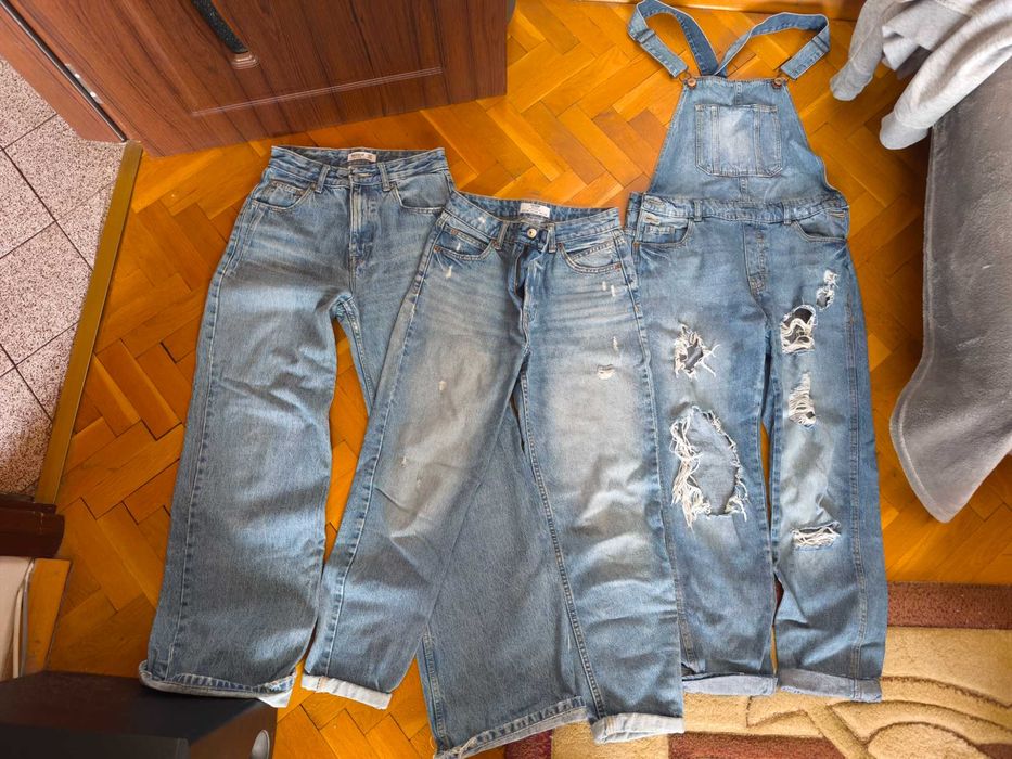 Маркови дънки Bershka, Pull& Bear