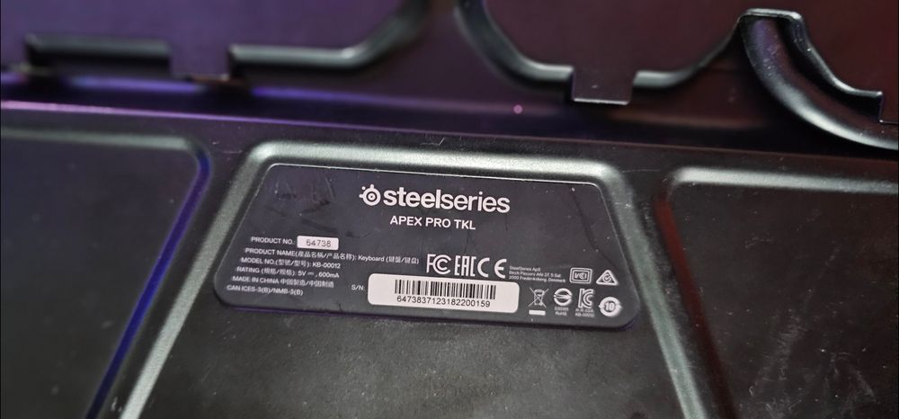 Tastatura mecanica magnetica SteelSeries Apex Pro TKL