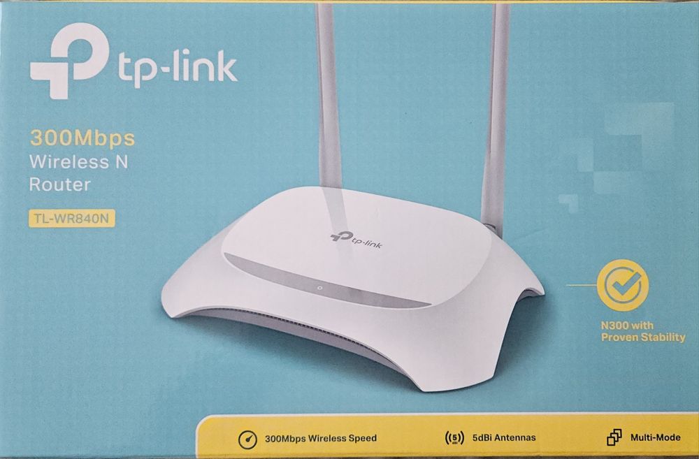 Безжичен рутер TP Link TL WR840N 300mb