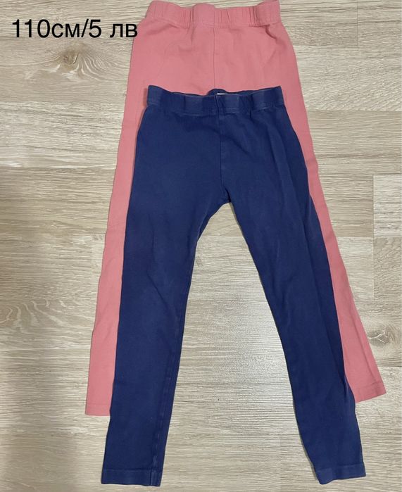 Нови и употребявани Блузки, клинчета,  долници, зимно палто —110 см