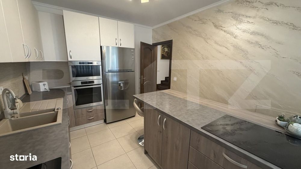 Duplex 120 mp utili 3 dormitoare Teren 380 mp Mobilat si utilat Dealul