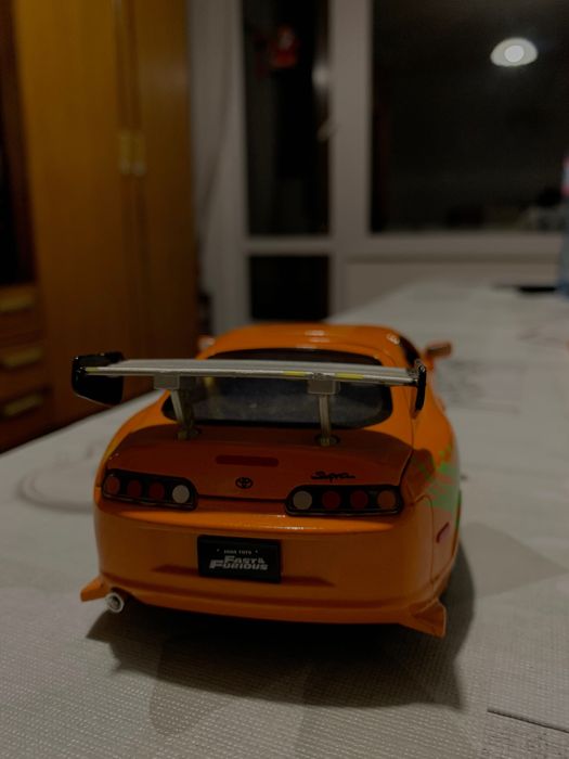 Метална количка Toyota Supra MK4